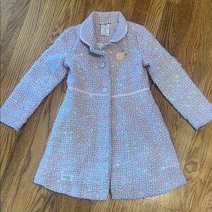 Disney Kids Pea Coat - Sparkling Pink